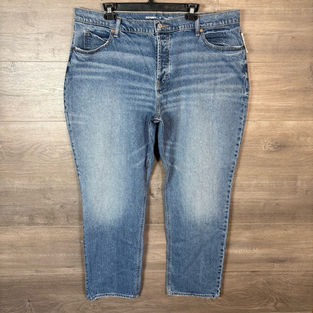 Old Navy Women's Slouchy Straight High-Rise Jeans NEW